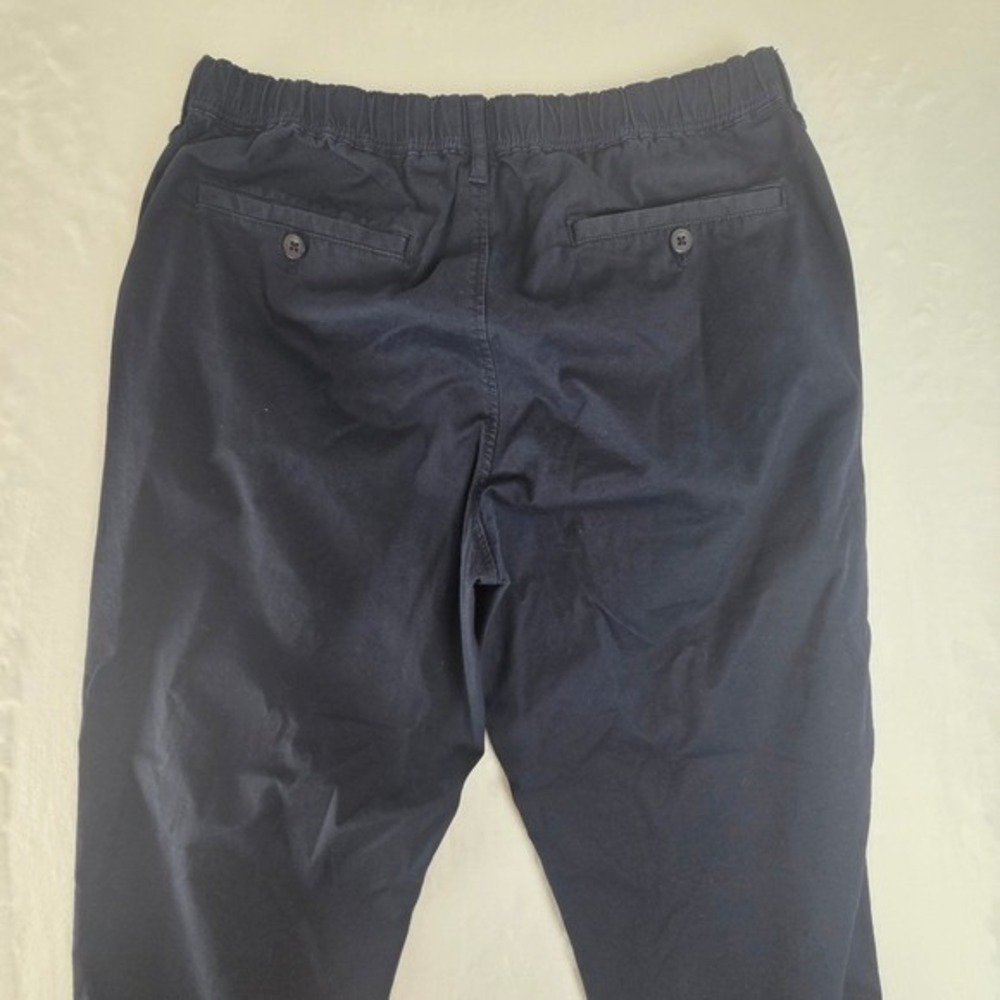 Uniqlo EZY Jogger Men's Pants Classic Navy SZ 31 Ankle Cuffed - Picture 8 of 8